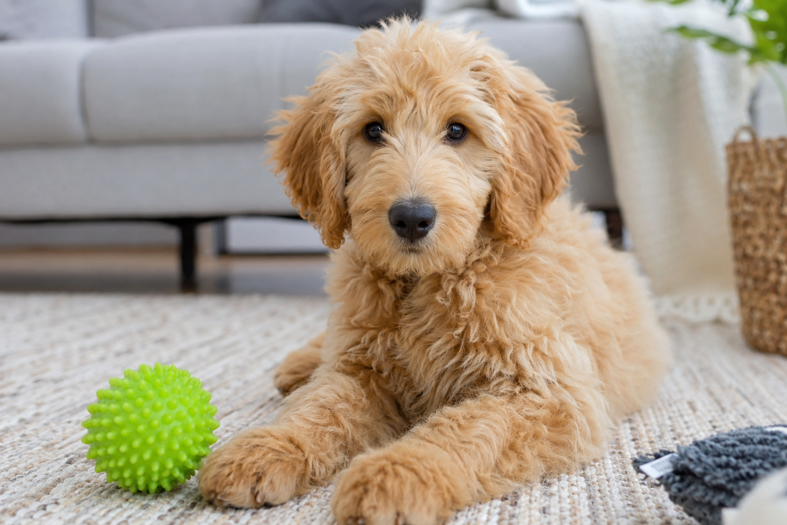 F1 Goldendoodle Guide: Coat, Size, Shedding, Temperament & Puppy Truths  Written by PuppysNest Team  Puppy Blog